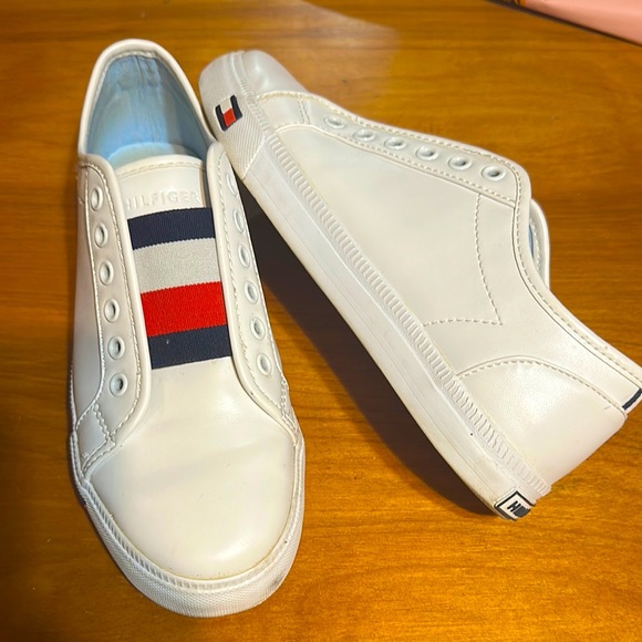 Tommy Hilfiger Anni White Sneakers size 7 - Picture 2 of 9